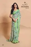 Akshaya Vol 6 By Kashvi Swarovski Work Weightless Printed Sarees Wholesalers In Delhi
